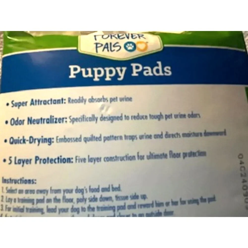 Puppy Pads . Size: 21